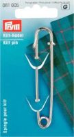 Ac siguranta tip kilt 76 mm argintiu, Prym, 81605