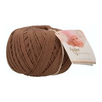 Fir de crosetat, Anchor Baby Pure Cotton, 100% bumbac natural, hipoalergenic, lungime 165 m, 50 g, ciocolatiu 00254