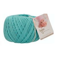 Fir de crosetat, Anchor Baby Pure Cotton, 100% bumbac natural, hipoalergenic, lungime 165 m, 50 g, turcoaz 00271