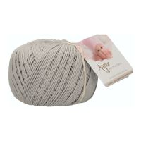 Fir de crosetat, Anchor Baby Pure Cotton, 100% bumbac natural, hipoalergenic, lungime 165 m, 50 g, gri deschis 00402