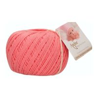 Fir de crosetat, Anchor Baby Pure Cotton, 100% bumbac natural, hipoalergenic, lungime 165 m, 50 g, roz 00409