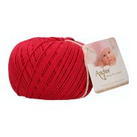 Fir de crosetat, Anchor Baby Pure Cotton, 100% bumbac natural, hipoalergenic, lungime 165 m, 50 g, fucsia 00429