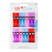 Set clipsuri fixare tipare, textile, de 5,5 cm, 14 buc, Prym love 610183