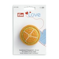 Perna ace cu greutate de fixare, diametru 6 cm, design portocala, Prym Love 610330