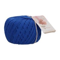 Fir de crosetat, Anchor Baby Pure Cotton, 100% bumbac natural, hipoalergenic, lungime 165 m, 50 g, albastru marin 00201