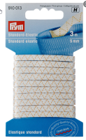 Elastic standard, 5 mm latime, 3 m lungime, alb, Prym