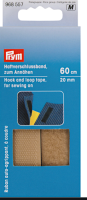 Banda Velcro, arici, de cusut, 60 cm lungime x 20 mm latime, bej Prym