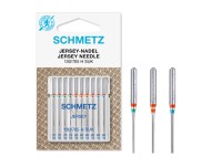 Set combinat 10 ace tricot Schmetz Jersey, finete ac 70-90, pentru masina de cusut, sistem ac 130/705 H