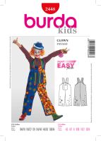 Clown Tipar costum carnaval 2448