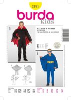 Tipar costum carnaval Bat-Boy + Vampir 2791