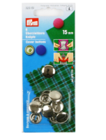 Set nasturi de imbracat din metal, 15 mm diametru, 6 bucati, Prym