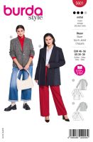 Tipar Jachete paltoane Masuri mari Burda Style 5601