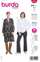 Tipar Rochii Femei Burda Style 5605