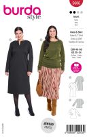 Tipar Rochii Masuri mari Burda Style 5606