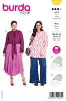 Tipar Bluze Masuri mari Burda Style 5619