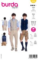 Tipar Jachete paltoane Barbati Burda Style 5624