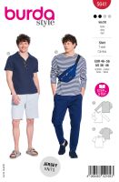 Tipar Bluze Barbati Burda Style 5641