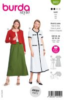 Tipar Rochii Femei Burda Style 5652