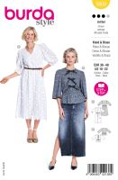 Tipar Rochii Femei Burda Style 5669