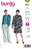 Tipar Rochii Femei Burda Style 5678