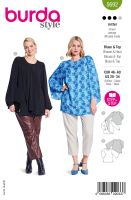 Tipar Bluze Masuri mari Burda Style 5692