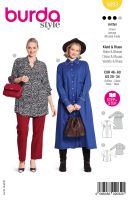Tipar Rochii Masuri mari Burda Style 5693