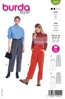 Tipar Pantaloni Femei Burda Style 5699