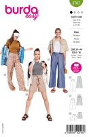 Tipar Pantaloni Femei Burda Style 5707