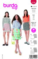 Tipar de croitorie camasa pentru femei cu maneci elegante si lungimi diferite, Burda Style, 5726