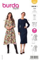 Tipar rochie tinereasca si clasica, in 2 variante 5983