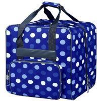 Geanta depozitare si transport pentru masinile Overlock, 34x35x31cm BabySnap multicolor albastru