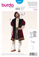 Tipar Haina - Palarie - Ciorapi - Costume de epoca Burda 6887
