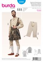 Tipar Jacheta- pantalonasi - Costume de epoca Burda 6888