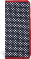 Penar cu model buline, alb si negru, pentru depozitarea acelor de tricotat si crosetelor, 45.1 x 19.5 x 2.7 cm, Prym