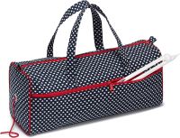 Geanta Lovely de depositare cu buline, alb si negru, 43 x 28.9 x 5 cm, Prym
