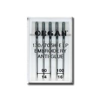 Ace broderie anti-glue finete 90-10 - 5 buc Organ Needles Embroidery Anti-Glue