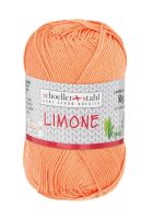 Fir 100% bumbac Limone pentru tricotat si crosetat, 125 m, 29 Portocaliu, Scholler