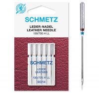 Set combinat 5 ace piele Schmetz, finete ac 70-120, pentru masina de cusut, sistem ac 130/705 H