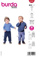 Tipar Pantaloni Copii Burda Style 9187