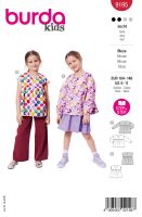Tipar Bluze Copii Burda Style 9195
