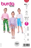Tipar Pantaloni Copii Burda Style 9196