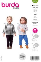 Tipar Jachete paltoane Copii Burda Style 9203