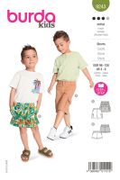 Tipar Shorts, in 2 variante, multi-masura 98-128, Burda Style 9243