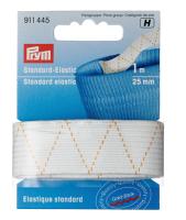 Elastic universal 25 mm latime, 1 m lungime, alb, Prym