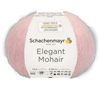 Fir Elegant Mohair, fir moale cu 50% mohair, 215 m, 25 g, roz 00035