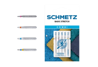 Set 5 ace Combi Stretch Schmetz, 4 X Universal, 1 X Stretch