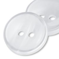 Nasturi plastic, sidef , cu 2 gauri de cusut, 24 bucati Prym, 311211