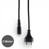 Cablu de alimentare Euro 2 metri, cu stecher 250V/2.5A uz universal Philipp