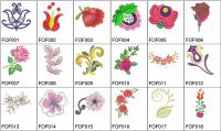 Modele broderii FOF floral ornamental fashion
