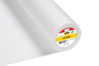 Insertie, Intaritura termocolanta netesuta pentru tesaturi usoare, din fibre sintetice, 90x100 cm, culoare alb, 63 gr, Vlieseline H310
